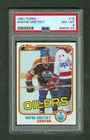 Wayne Gretzky 1981-82 Topps #16 Oilers PSA 8 NM MT