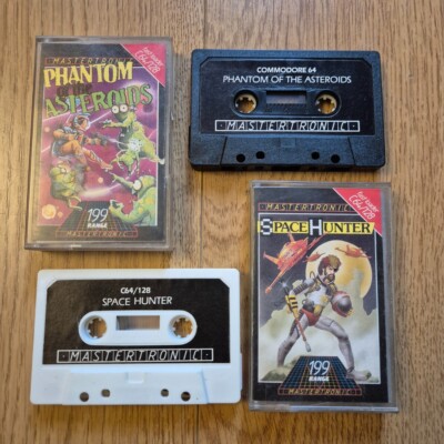 Commodore 64 C64 Phantom Asteroids Space Hunter Computerspiel getestet funktioniert