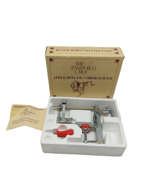 Pampered Chef Apple Peeler Corer Slicer
