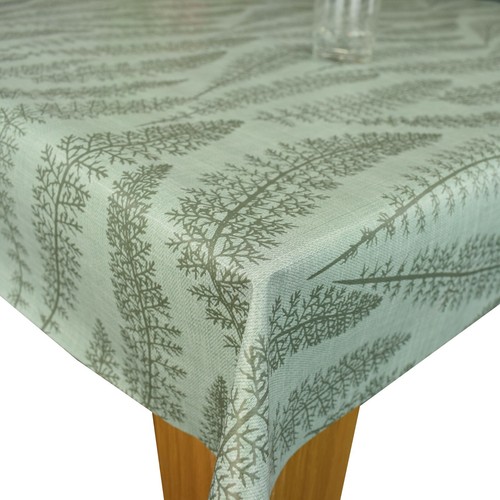 Wipe Clean Tablecloth Cover Oilcloth Vinyl Wipeable 200 cm x 140 cm Rectangle