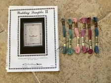 Mill Pond Designs "Wedding Sampler II " Counted Cross Stitch Design #163