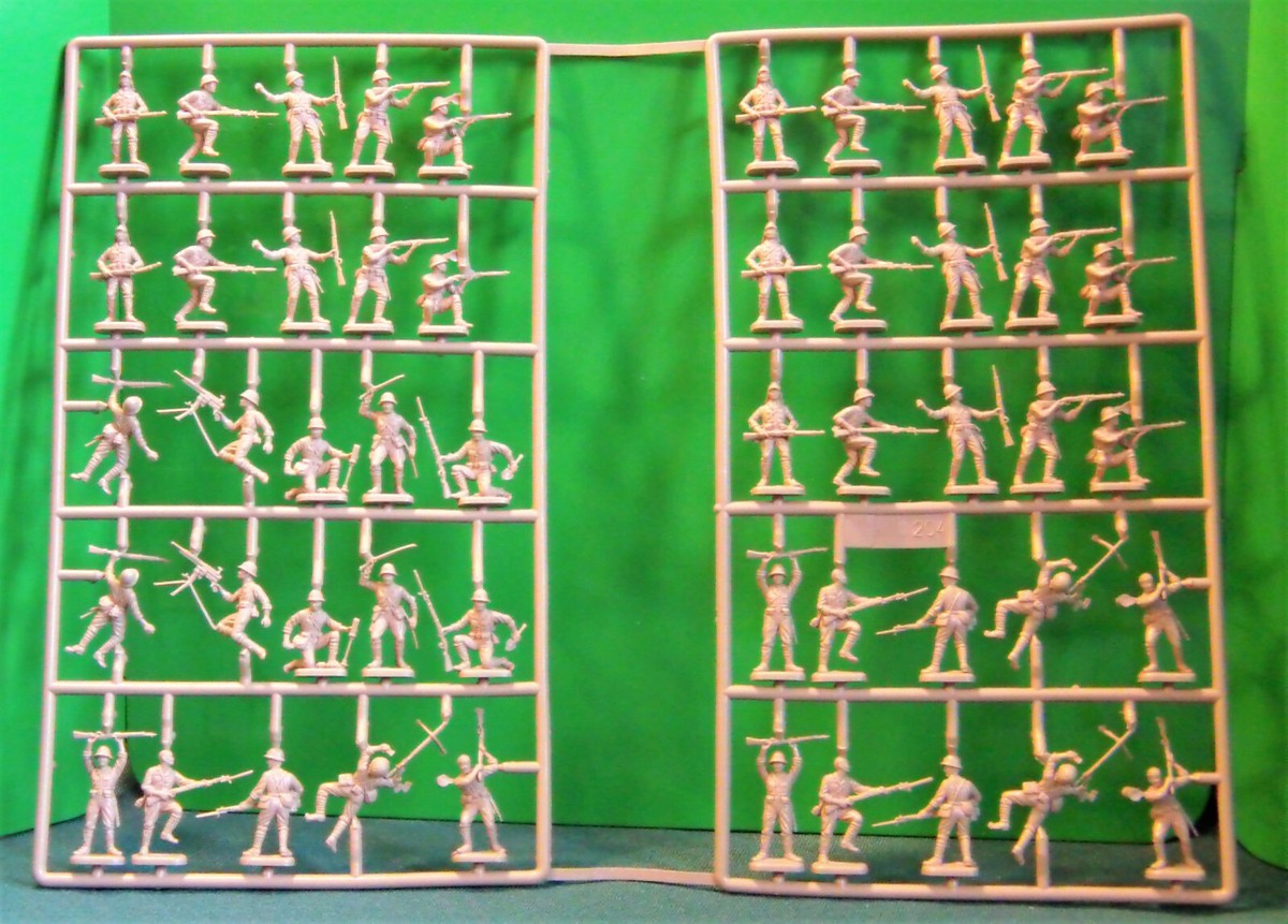 ESCI - AMT 1/72 WWII Japanese Infantry RED Box MIB #204 | eBay