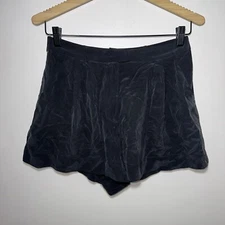 ZIMMERMANN Black Silk Party Cocktail Dress Shorts Sz 0 #31759