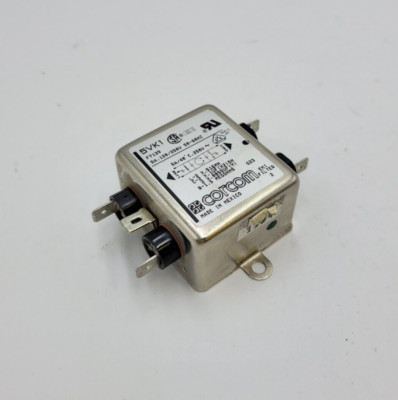 Corcom 5VK1 Power Line EMI Filter Chassis Mount 5A 120/250 Volt 50/60Hz 1-Phase