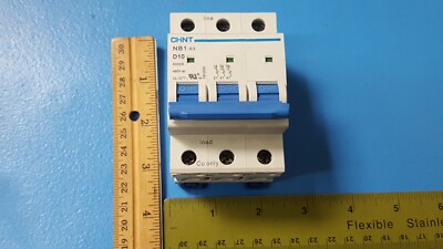 Circuit Breaker, NB1-63 D10, CHINT, 480VAC, 10A, 3 POLE