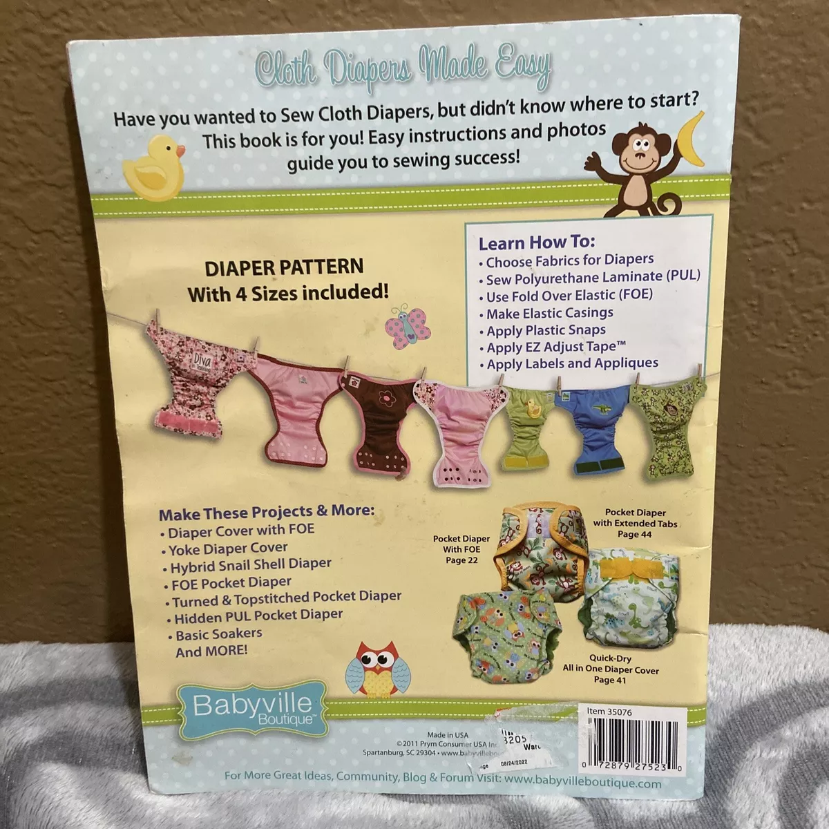 Cloth 2024 diaper instructions