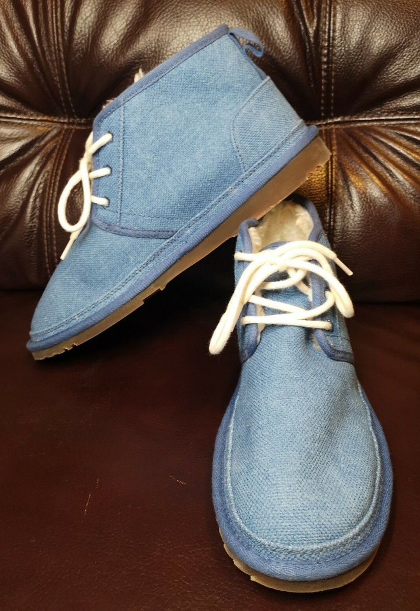 NEW UGG Men\'s Neumel Chukka Boots Indigo Blue Style 1117613 Size 11 NEW UGG Men main image 4