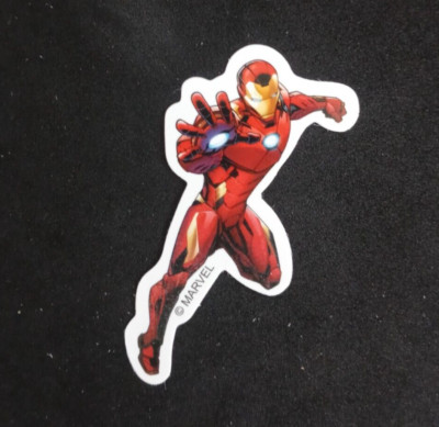 Marvel Super Heroes The Avengers Iron Man Sticker 2.5'' x 1.5'' (AE)