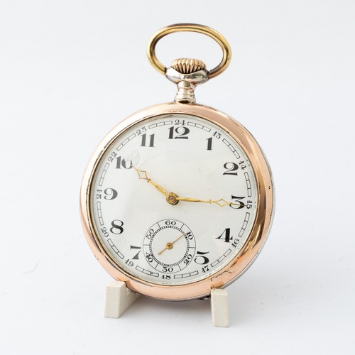 Junghans - Antike Taschenuhr - Handaufzug - Pocketwatch - Silber