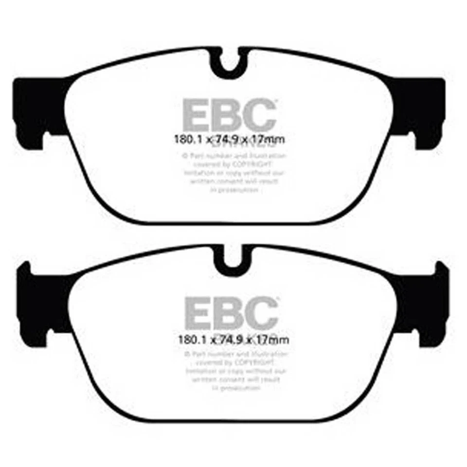 Pastillas de freno delanteras EBC Blackstuff Ultimax2 EBC116026 para DS DS4 / DS4 Crossback DS - Imagen 2 de 4