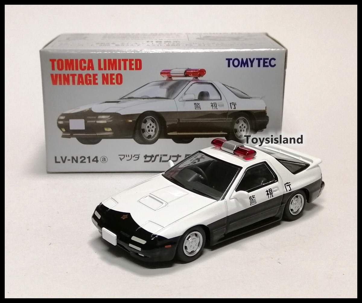 Tomica Limited Vintage NEO LV-N214a MAZDA SAVANNA RX-7 Police Car