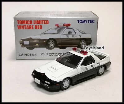 Tomica Limited Vintage NEO LV-N214a MAZDA SAVANNA RX-7 Police Car
