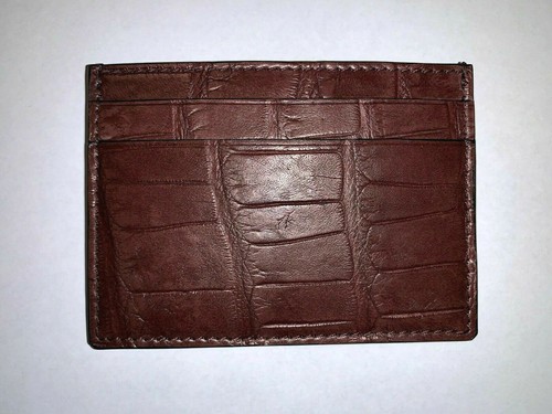 Gucci Coccodrillo/Alligator CARD CASE/wallet | eBay