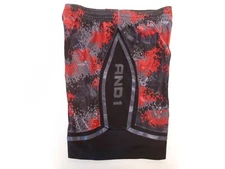 New And1 Mens Basketball Gym Workout Shorts Adjustable Waist S L 2XL 3XL Red