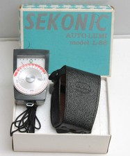 Sekonic L-86 Auto-Lumi with Case and Box - NOT FUNCTIONING - PARTS C663