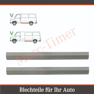 Seiten Schweller Paar Reparaturblech Links Rechts für Peugeot J5 1981-1994
