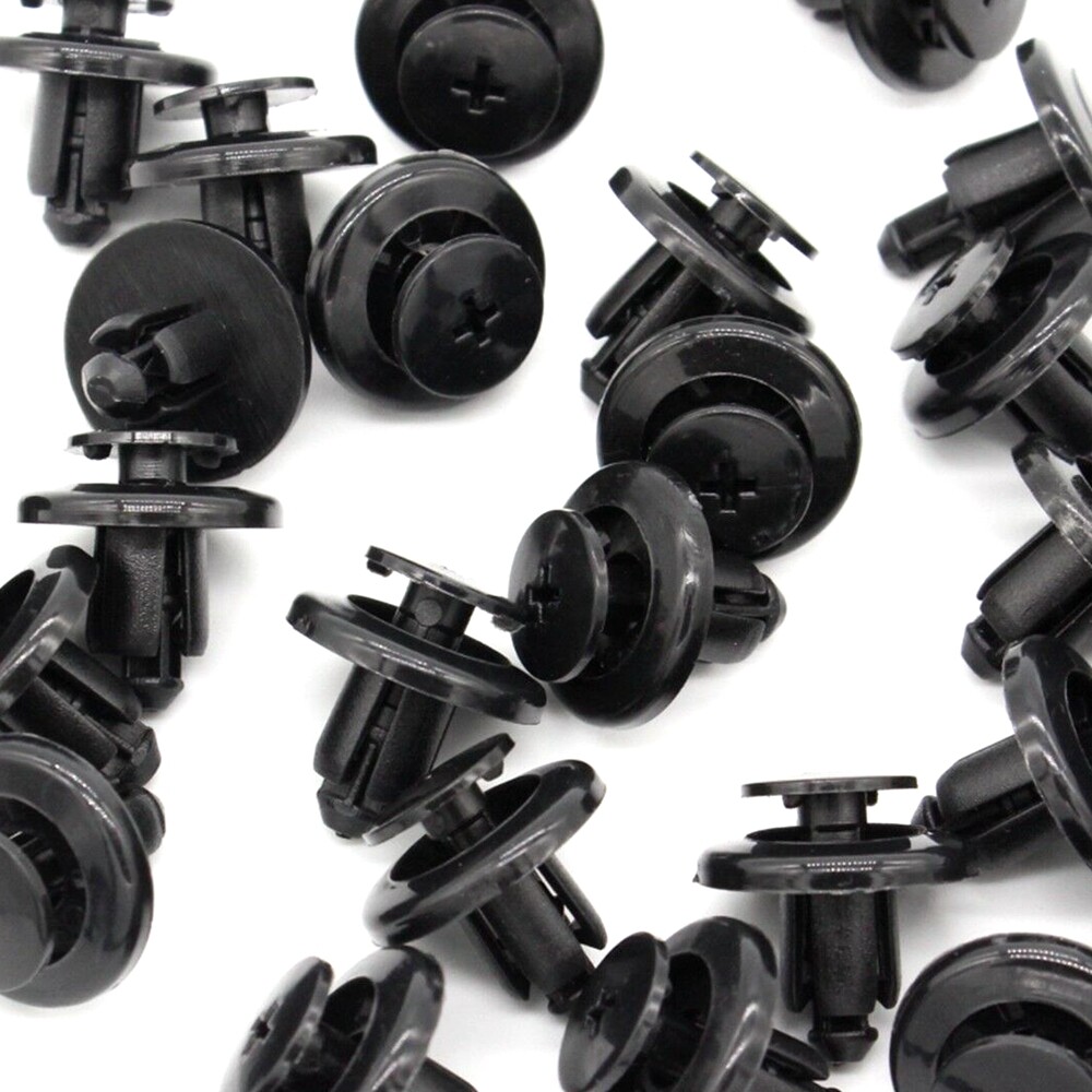 30Pcs For Mazda Nylon Push Type Panel Mud Guard Clips BC1D-56-145