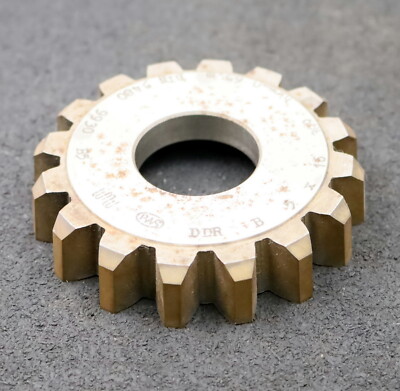 PWS Scheibenschneidrad für Zahnwellen DIN5480 m=5mm EGW 30° Z=16 Ø87x18xØ1 1/4''