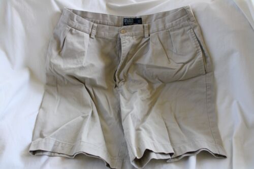 Mens Polo Ralph Lauren khaki Tyler shorts 35 - image 1