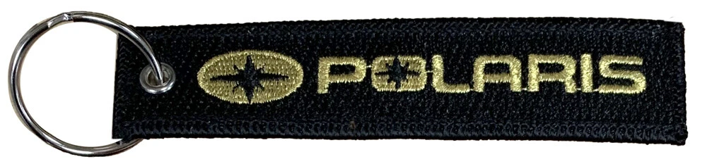Polaris Embroidered Key Chain Snowmobiles Off Road Motorcycles Quads ATVs