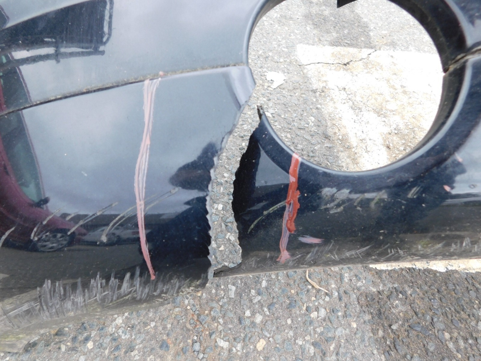 2006-2009 VOLVO S60  FRONT BUMPER COVER GRILL OEM  06-09