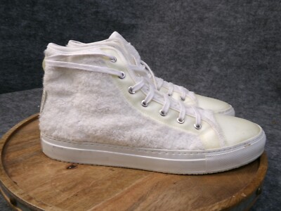 PS821 Lor-hi Cotton Handmade Italy Terry Hi-Top Limited Men's Sneakers EU46 US13