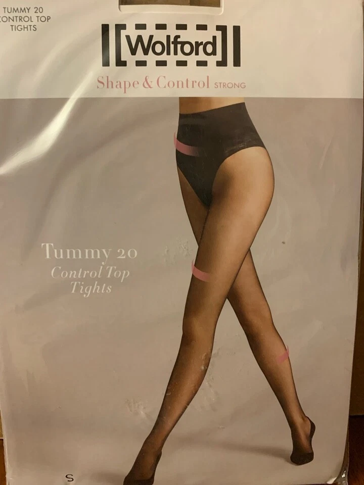 Wolford Tummy 20 Control Top Tights Shape & Control Tights Caramel S