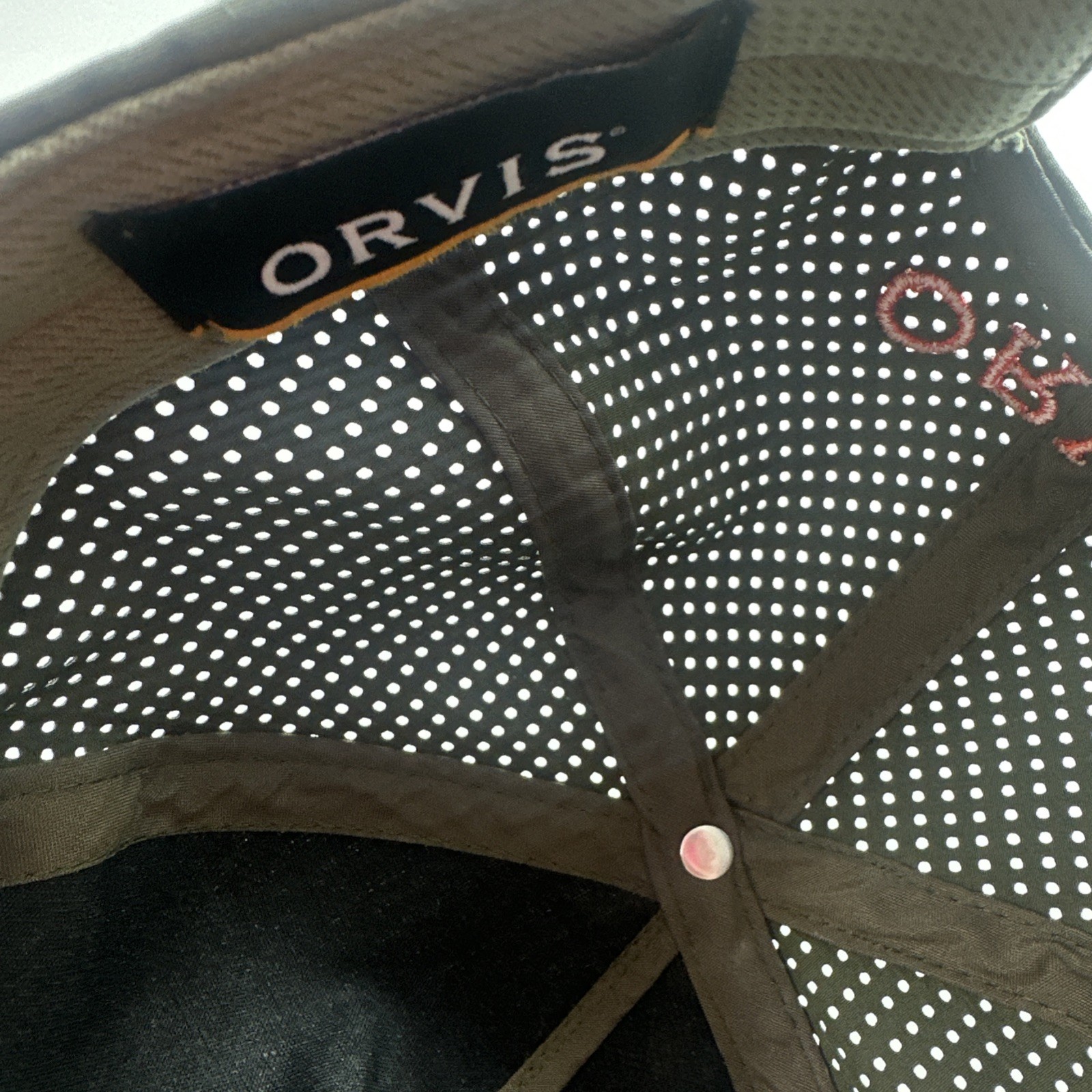 Orvis Hat Cap  adjustable Perforated NetPlus Fish… - image 17