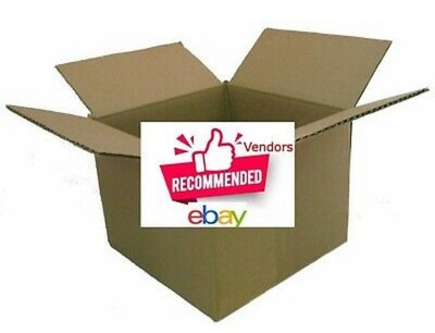25 8X6X5 Corrugated Boxes Shipping Packing Moving Cardboard Cartons