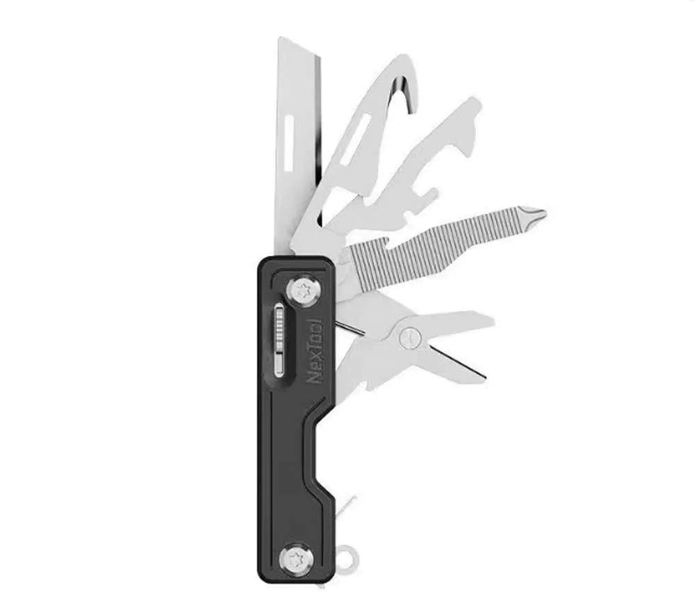 6973907630509 NexTool NE20096 10-in-1-Multifunktionsmesser, schwarz NEXTOOL