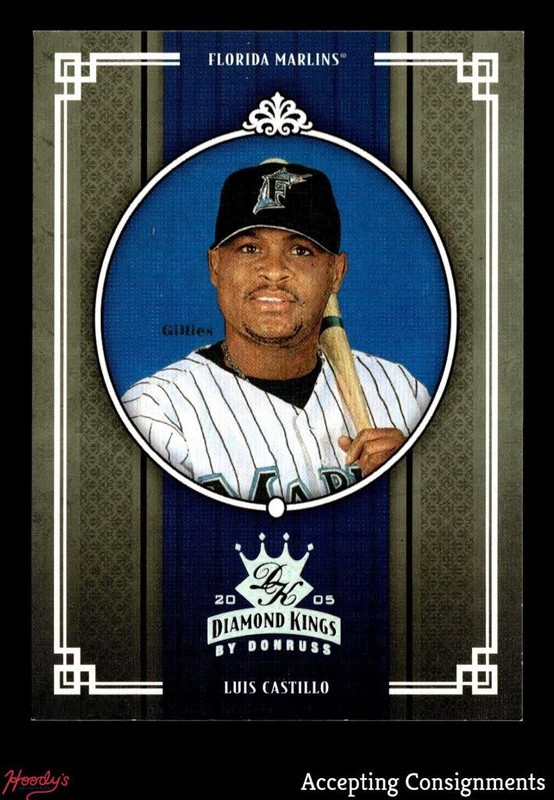 2005 Diamond Kings Silver #98 Luis Castillo 38/50 MARLINS