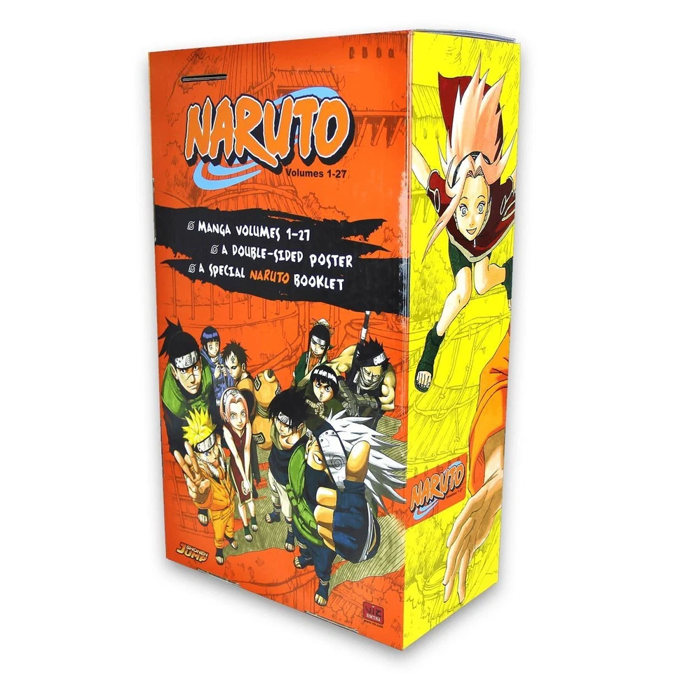 Naruto Vol. 1-27 By Masashi Kishimoto 27 Books Box Set - Manga - Age 13+ - PB - Image 3 of 4