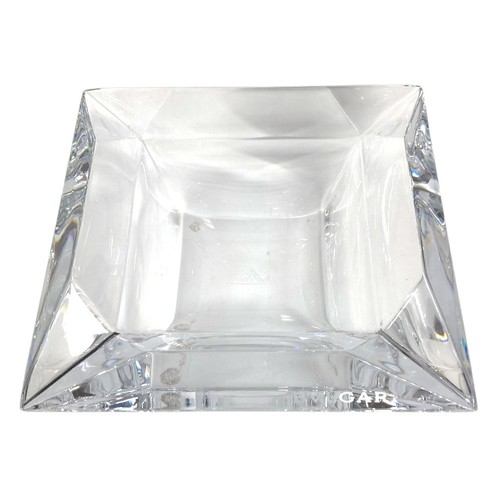 BVLGARI Rosenthal Rosenthal logo Ashtray Interior ashtray Glass clear