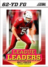 2024 Score #LL-MPR Matt Prater League Leaders Red