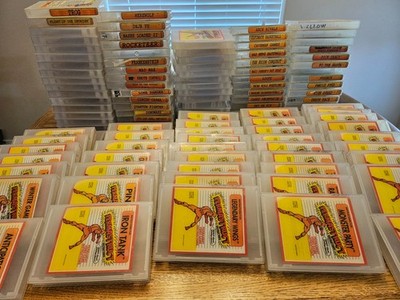 Permastruct & PowerLine NES Nintendo rental cases FAST SHIPPING & discounts !!