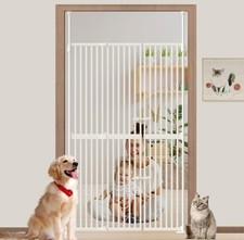 75  Extra Tall Cat Gate 29.5-40.6 Wide Pet gate with Small Cat Door,Pet Gate ...