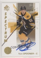 2016-17 SP Authentic Spectrum Auto Ryan Spooner #62 Auto 5oq