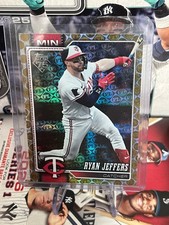 Ryan Jeffers 2026 Topps Series 1 #43 Gold Spring Training /50 Twins