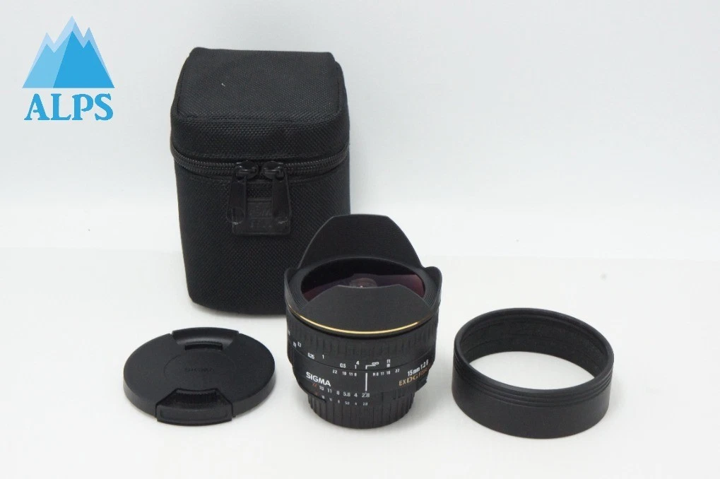 Sigma f/2.8 15mm Focal Camera Lenses for sale | eBay