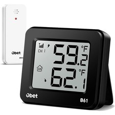 Indoor Outdoor Thermometer Wireless Outdoor Thermometer Digital Thermometer G...