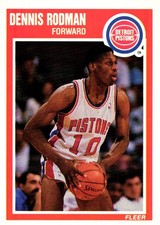 1989-90 Fleer #49 Dennis Rodman