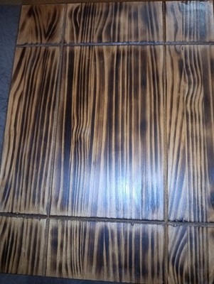 Couchtisch, Shou Sugi Ban, handgefertigt, Industrial Style japanische Versengung 