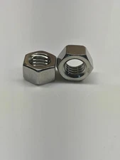 9/16-18 Stainless Steel Finished Hex Nuts 18-8 Fine Thread | Qty 25