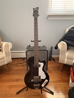 Hofner Club Ignition Bass Electric Guitar Pro Edition HI-CB-PE - Black