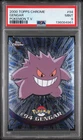 2000 TOPPS CHROME POKEMON T.V. #94 GENGAR PSA 9