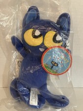 2010 Pete The Cat Kitty Plush Stuffed Doll Blue 9" Merrymakers Book Character
