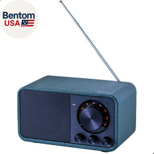 Vintage Radio FM Radio with Bluetooth Retro Bluetooth Speaker with SD/USB Memory