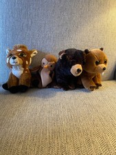 TY Kodi the Bear, Hoot the Owl, Buckley the Deer, Richie the Beaver