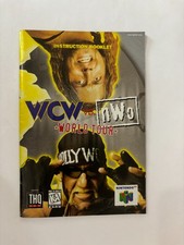 WCW vs. NWO World Tour Manual | Nintendo N64 System | Used