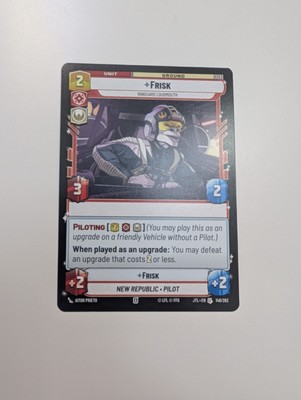 Star Wars: Unlimited - Frisk - Jump To Lightspeed NM/M Condition